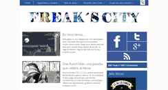 Desktop Screenshot of freakscity.com